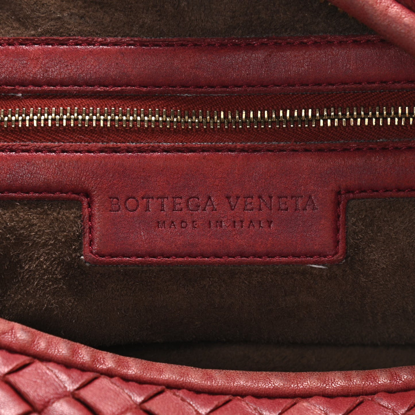 Nappa Intrecciato Medium Veneta Hobo Eclipse