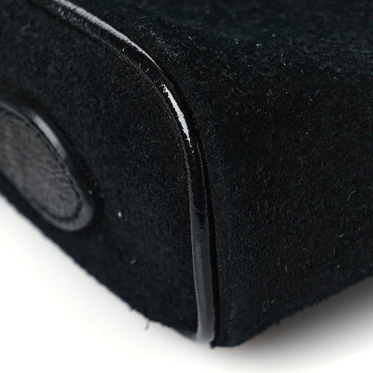 Gucci Suede Patent Web Mini Ophidia Shoulder Bag Black 8 of 9