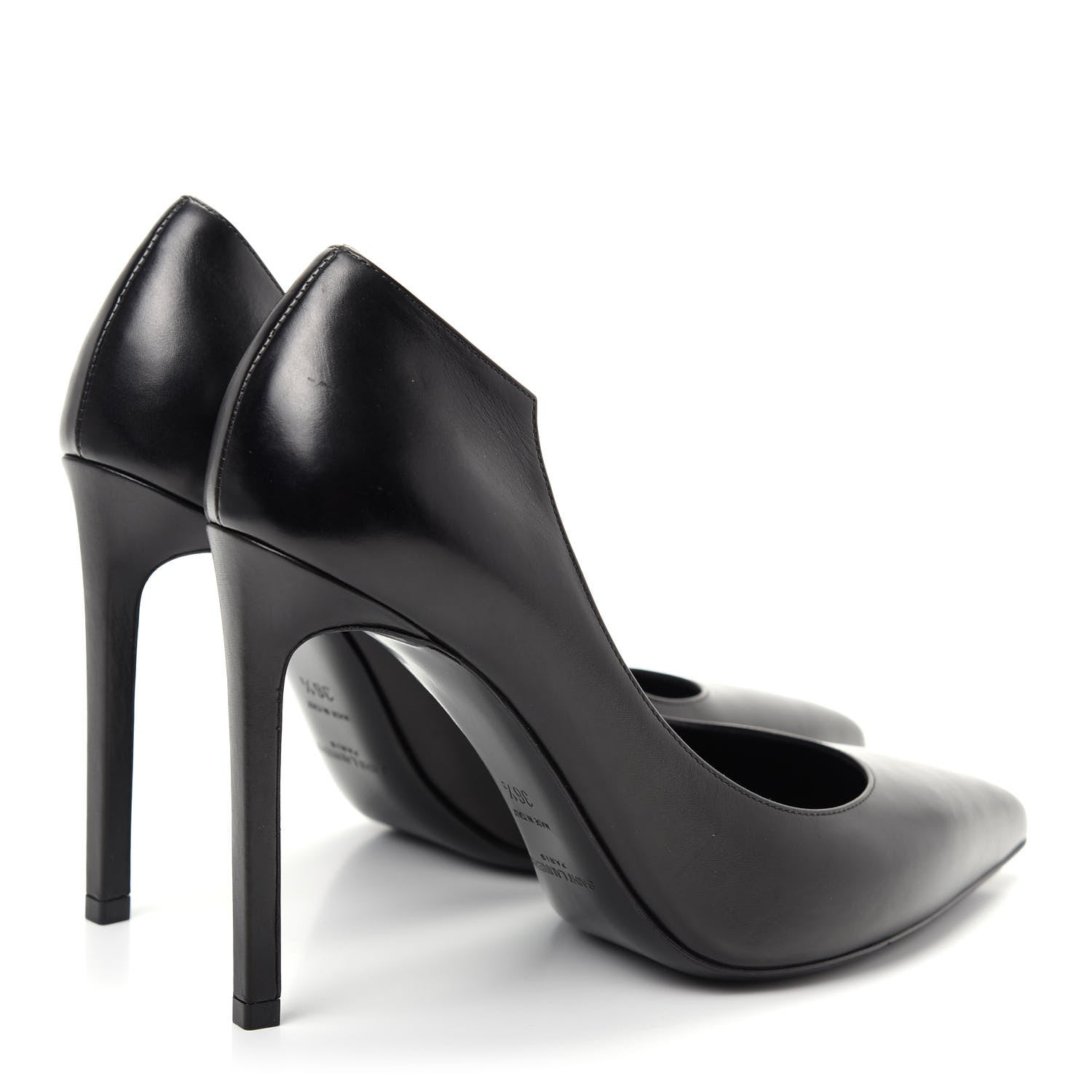 Saint Laurent Calfskin 105 Pumps 36.5 Black 4 of 11