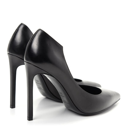 Saint Laurent Calfskin 105 Pumps 36.5 Black 4 of 11