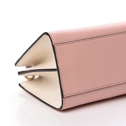 Gucci Nappa Bamboo Web Mini Nymphaea Top Handle Bag Perfect Pink Mystic White 8 of 16
