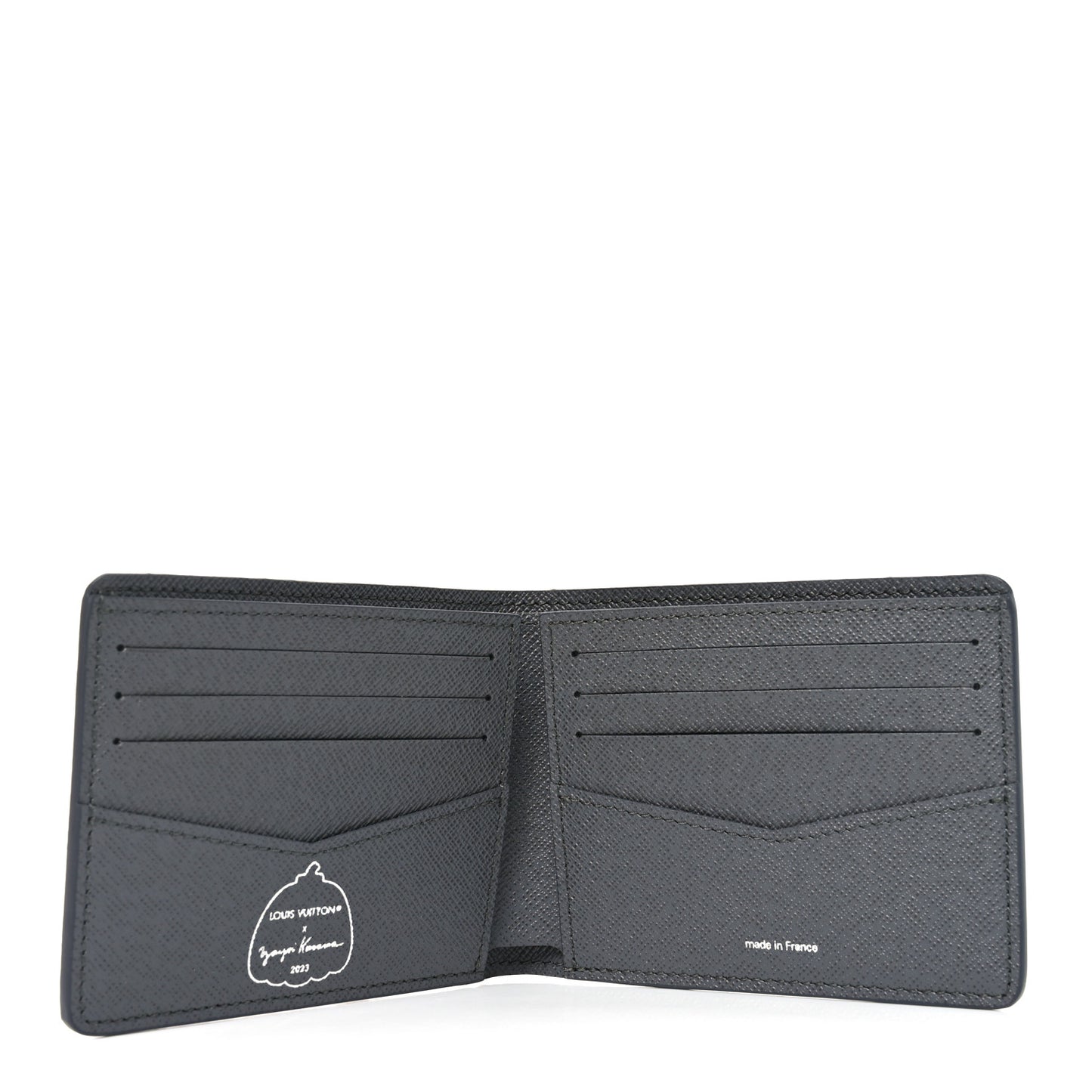 LV X YK Monogram Eclipse Reverse Pumpkin Slender Wallet Multicolor