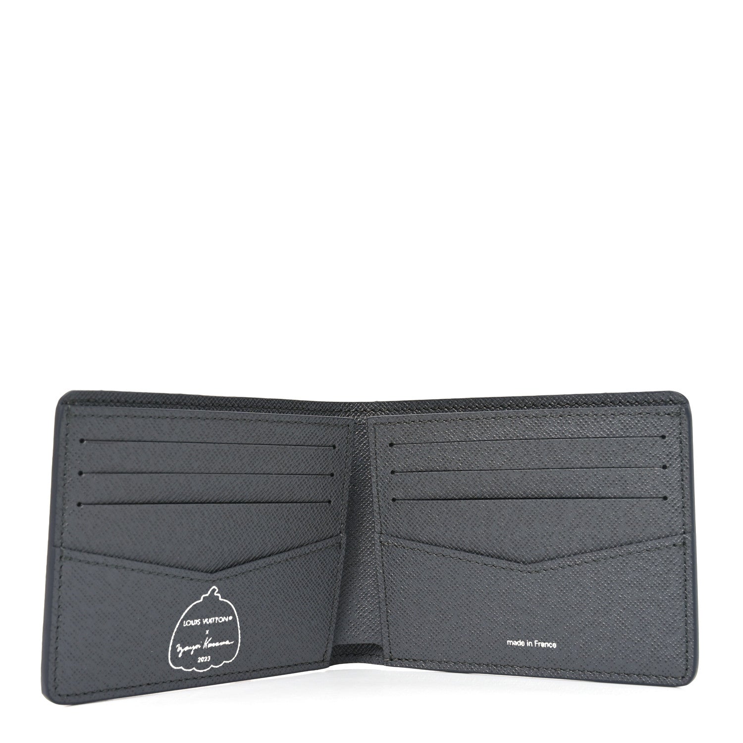 Louis Vuitton LV X YK Monogram Eclipse Reverse Pumpkin Slender Wallet Multicolor 5 of 8