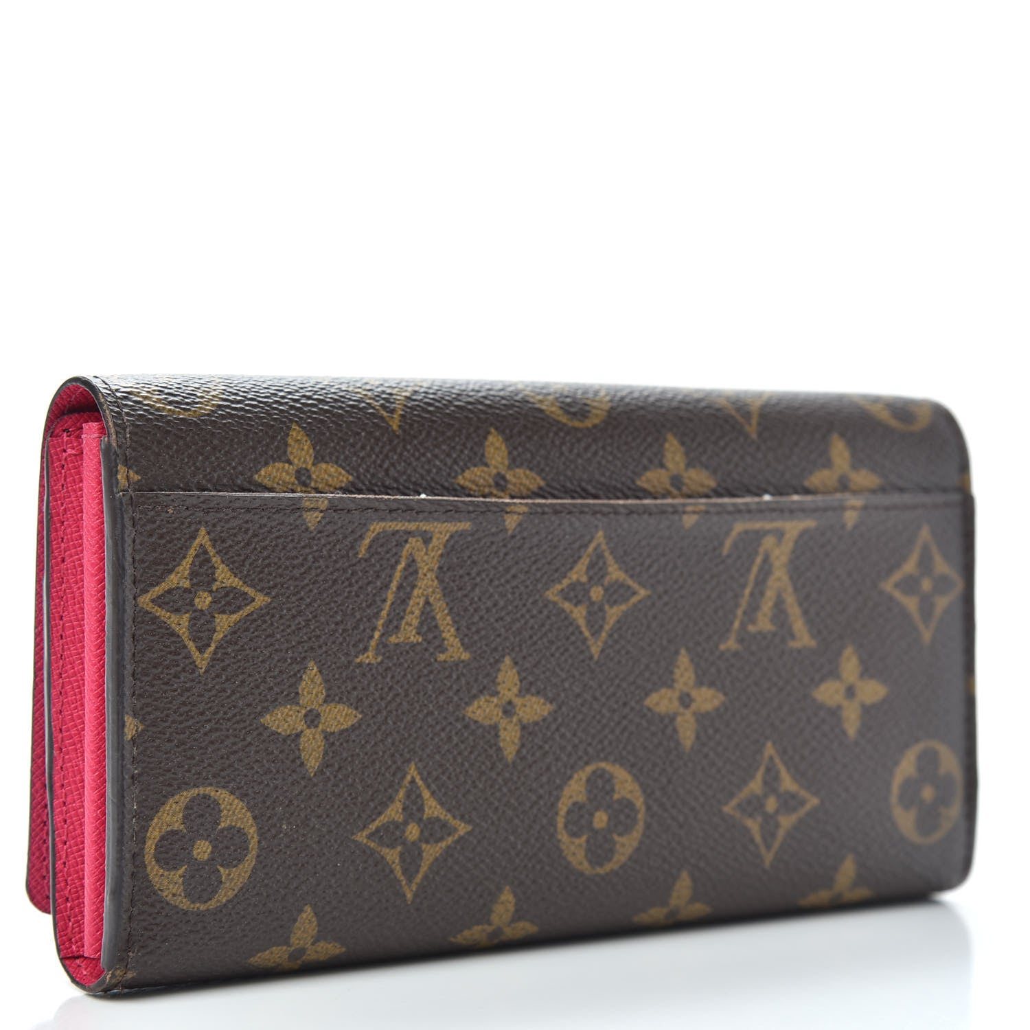 Louis Vuitton Monogram 2015 Christmas Animation Sarah Wallet Hibiscus 2 of 10