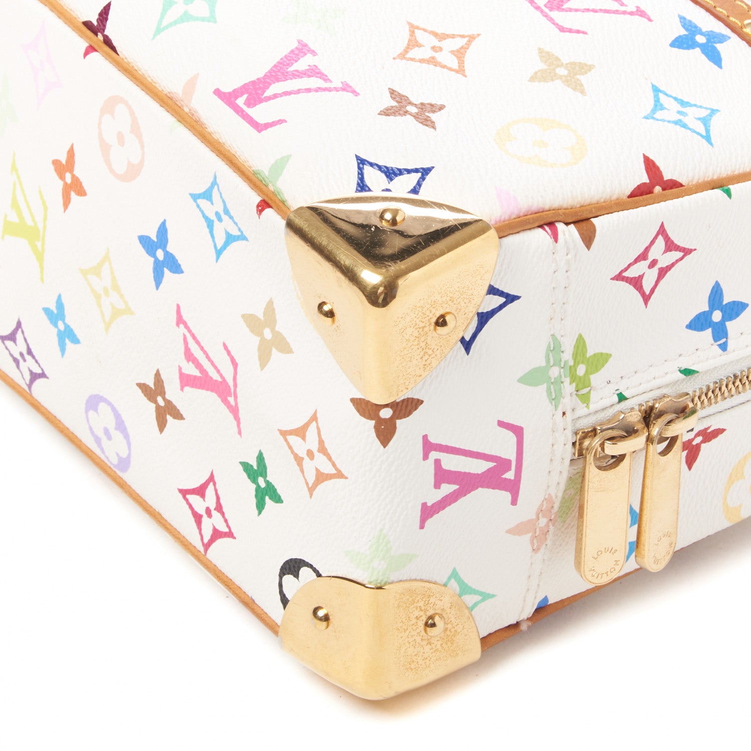 Louis Vuitton Monogram Multicolor Trouville White 4 of 7