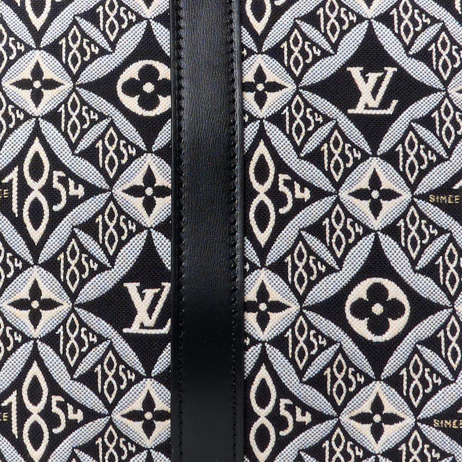 Louis Vuitton Jacquard Since 1854 Keepall Bandouliere 45 Grey 12 of 14