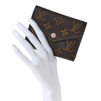 Louis Vuitton Monogram Victorine Wallet Rose Ballerine 2 of 8