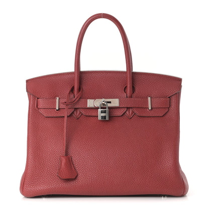 Hermes Togo Birkin 30 Rouge Garance 1 of 14
