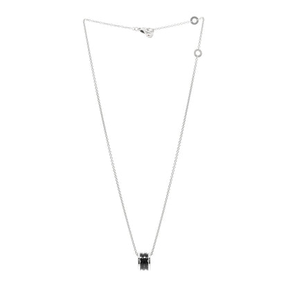 Bulgari Sterling Silver Ceramic Save The Children Pendant Necklace 3 of 5
