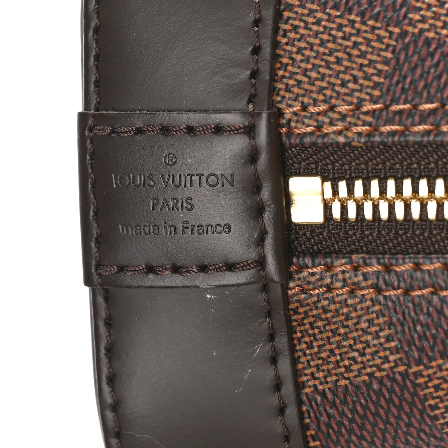 Louis Vuitton Damier Ebene Alma BB 6 of 9