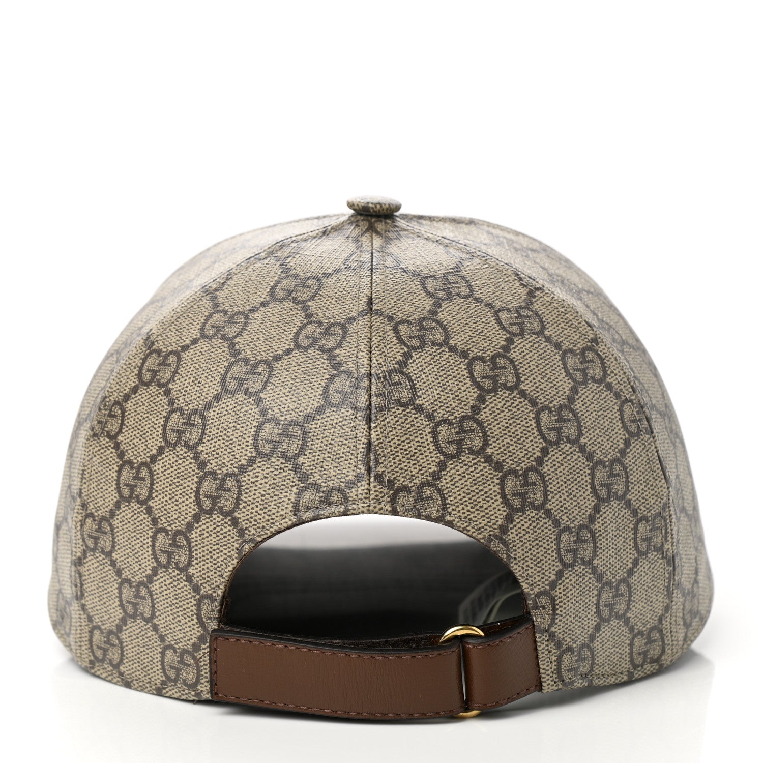 Gucci GG Supreme Monogram Boutique Print Baseball Hat M Beige 6 of 10