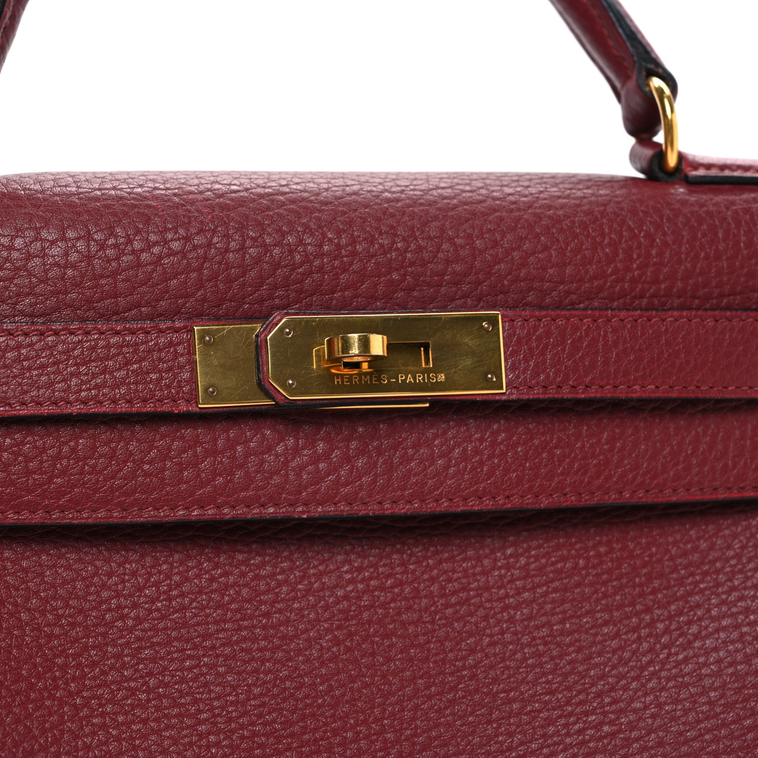 Hermes Ardennes Kelly Sellier 28 Rouge H 12 of 12