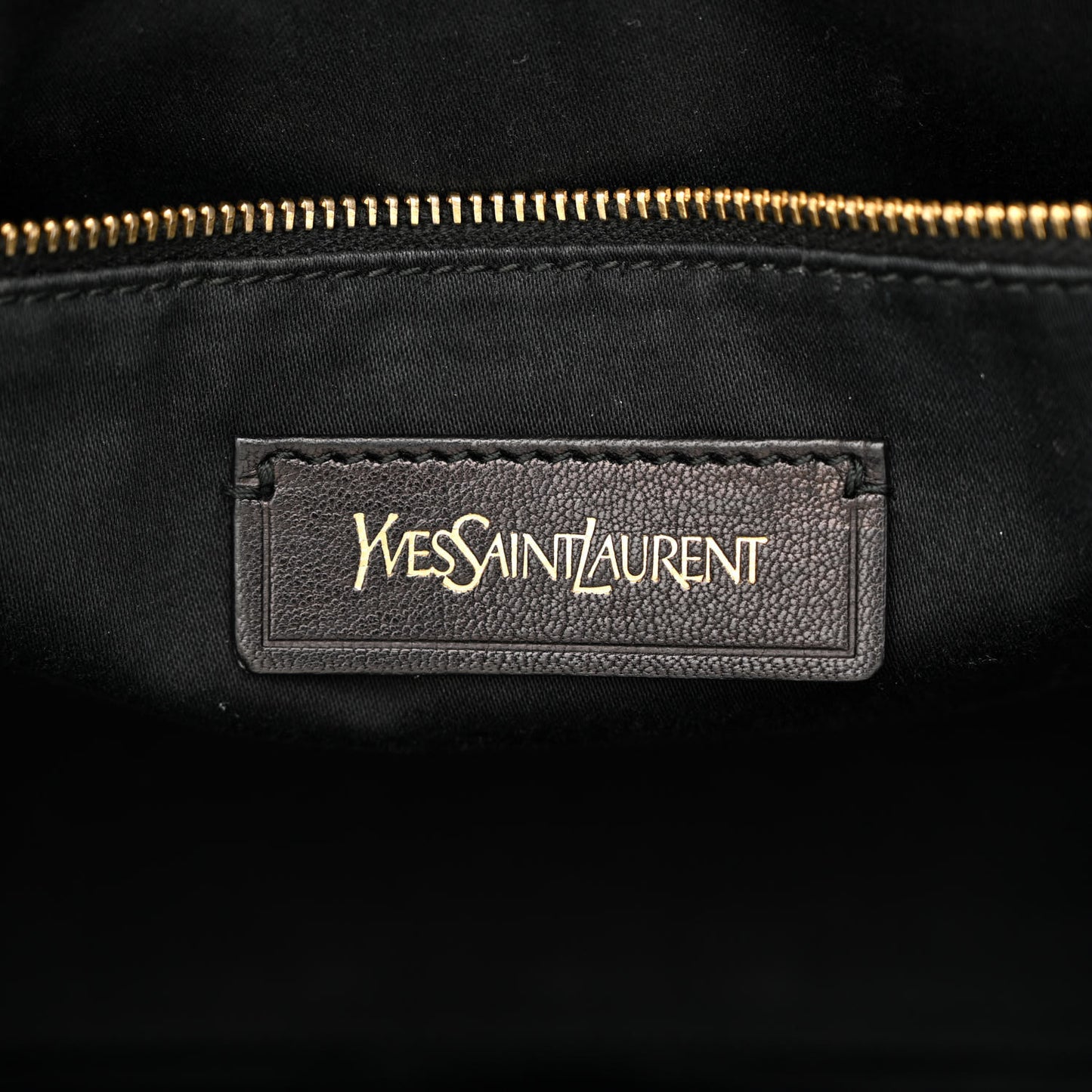 Calfskin Small Classic Y Cabas Black
