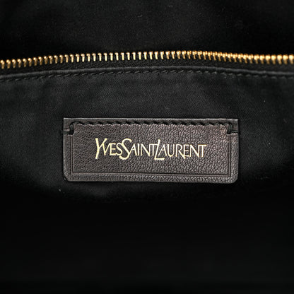 Saint Laurent Calfskin Small Classic Y Cabas Black 6 of 23