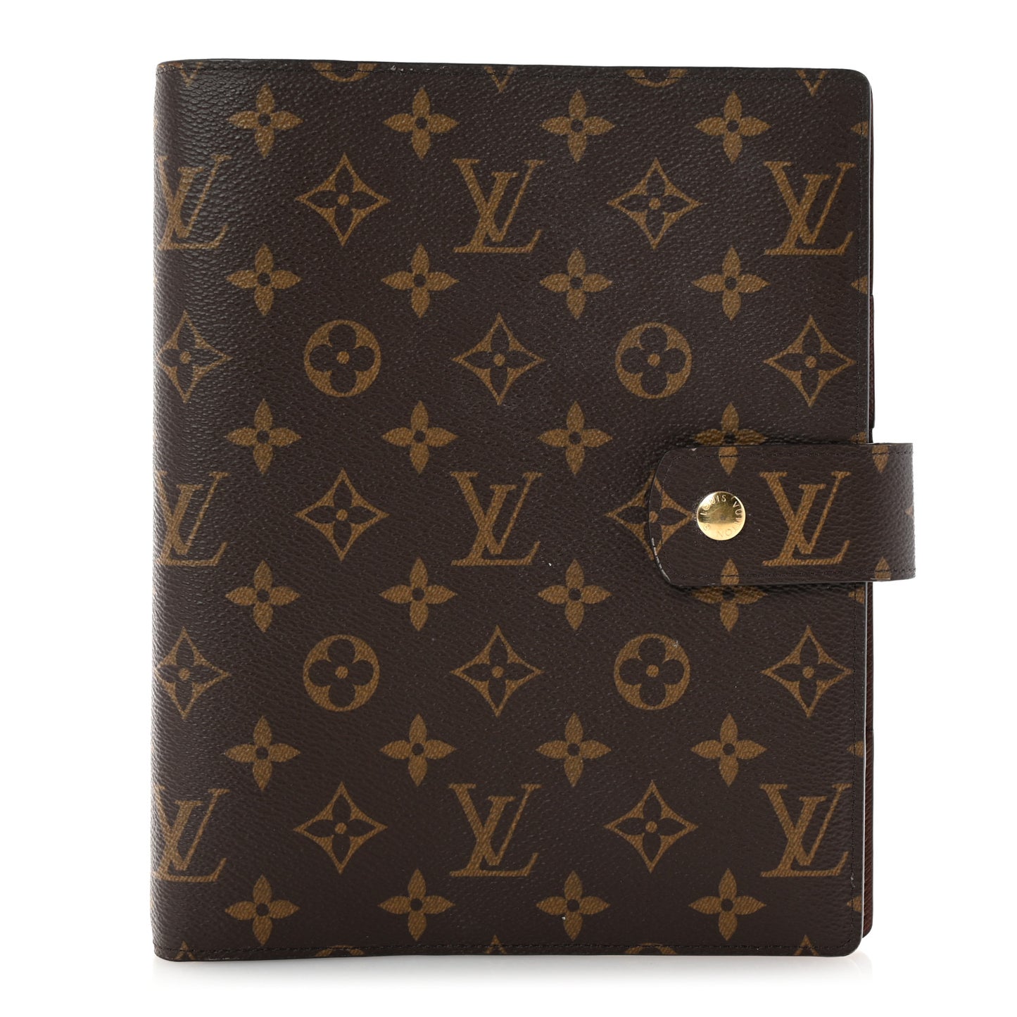 Monogram Large Ring Agenda Cover