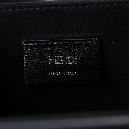 Fendi X SARAH COLEMAN Vitello Grace Light FF Vertigo Box Bag White Ice Multicolor 9 of 10