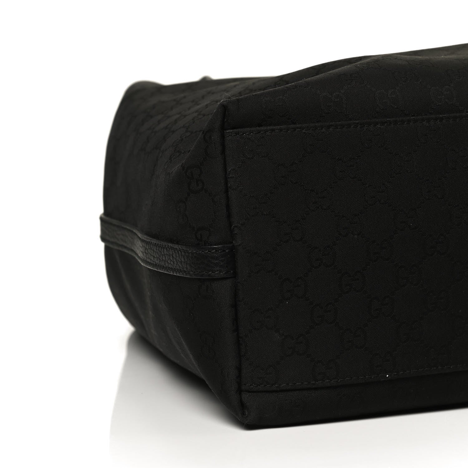 Gucci Nylon Monogram Gifford Tote Black 10 of 11