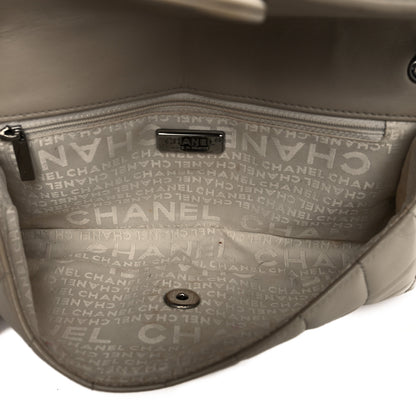 Chanel Lambskin East West Chocolate Bar Chain Flap Grey 7 of 16