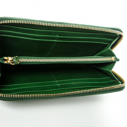 Prada Vitello Shine Zip Around Wallet Edera 5 of 7