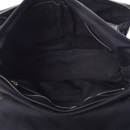 Burberry Grainy Calfskin Medium Wilbury Messenger Black 5 of 9