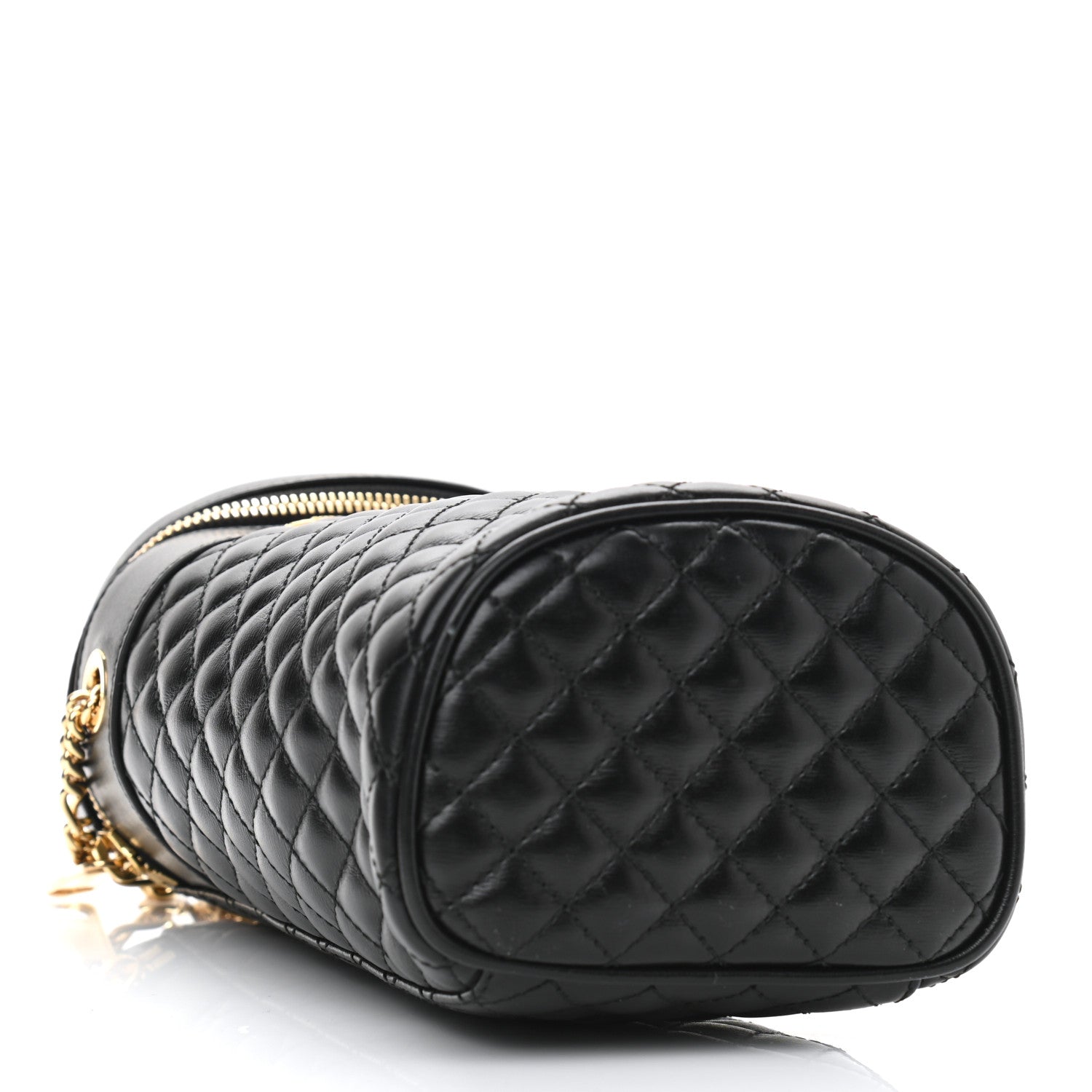 Gucci Calfskin Trapuntata Zumi Belt Bag Black 4 of 10