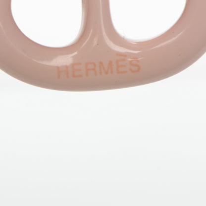 Hermes Lacquered Wood Tribord Scarf Ring Set 3 of 3