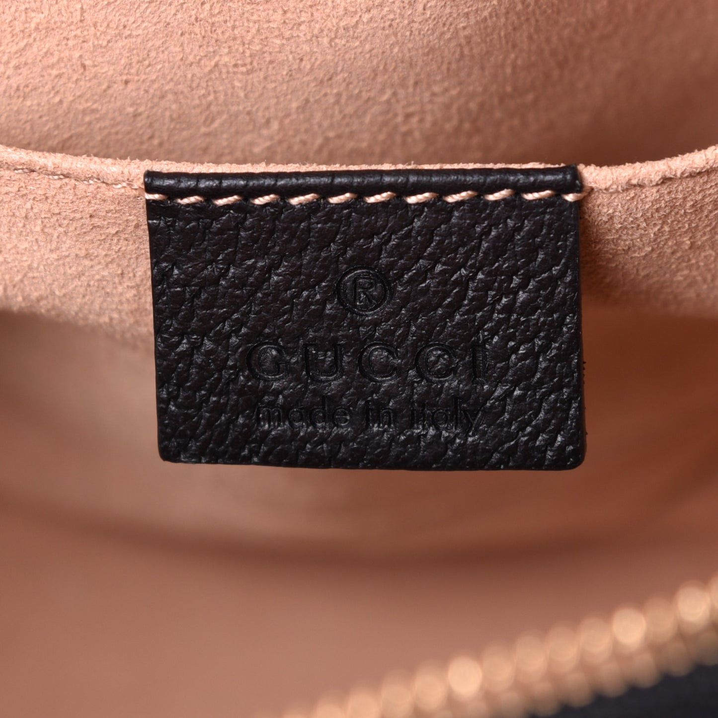 Calfskin GG Web Small Ophidia Dome Shoulder Bag Black