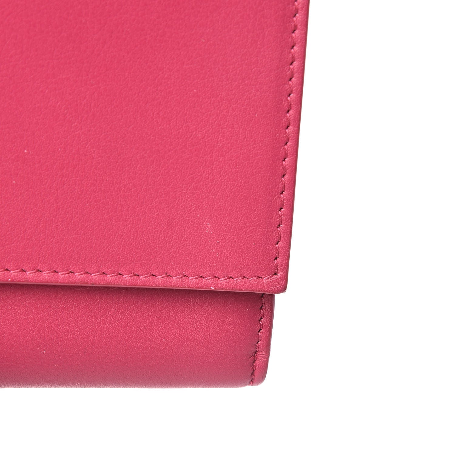 Saint Laurent Calfskin Classic Y Ligne Wallet Fuchsia 8 of 10