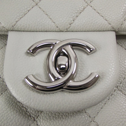 Chanel Caviar Jumbo Flap White 12 of 12