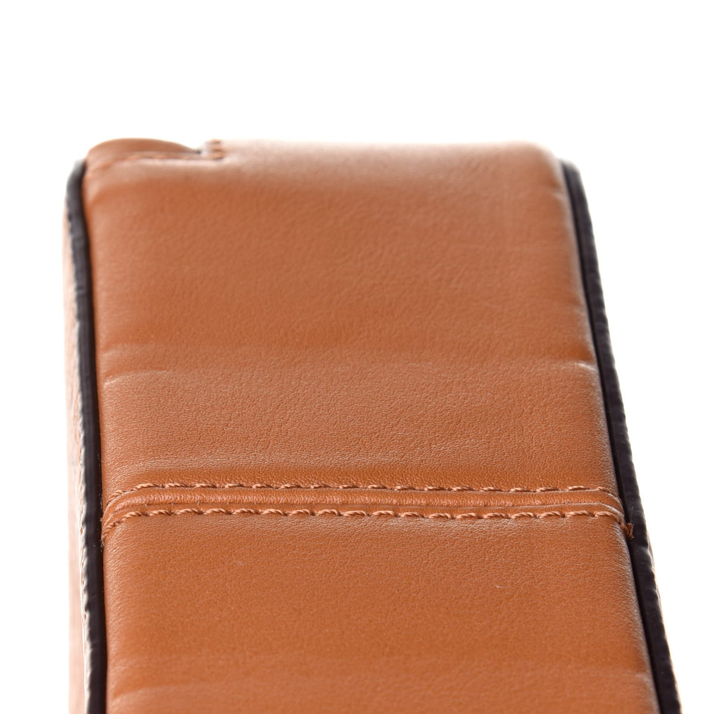 Visetos Small Klassik Box Bag Cognac