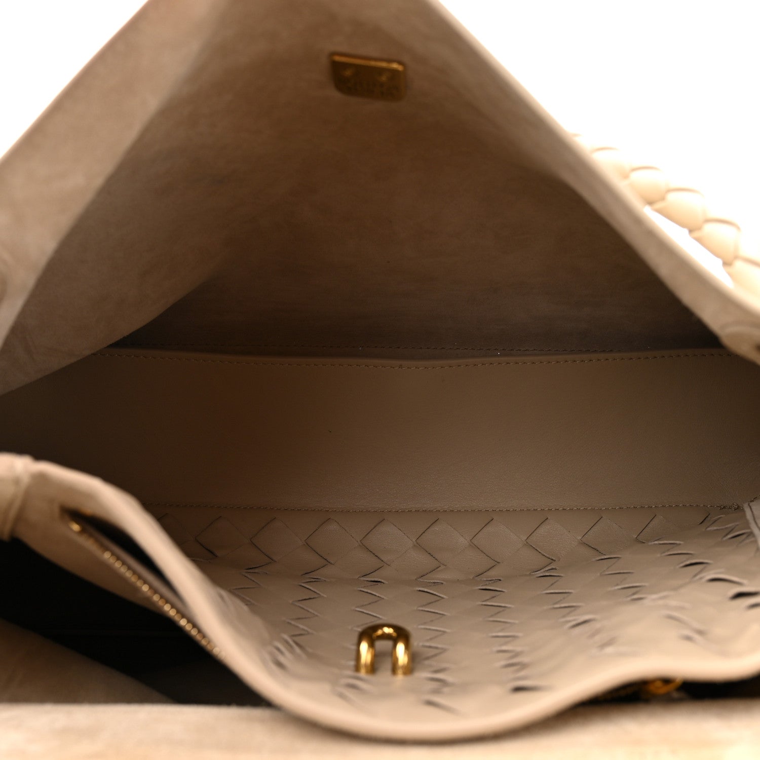 Bottega Veneta Silky Calfskin Medium Ciao Ciao Ecru 5 of 16