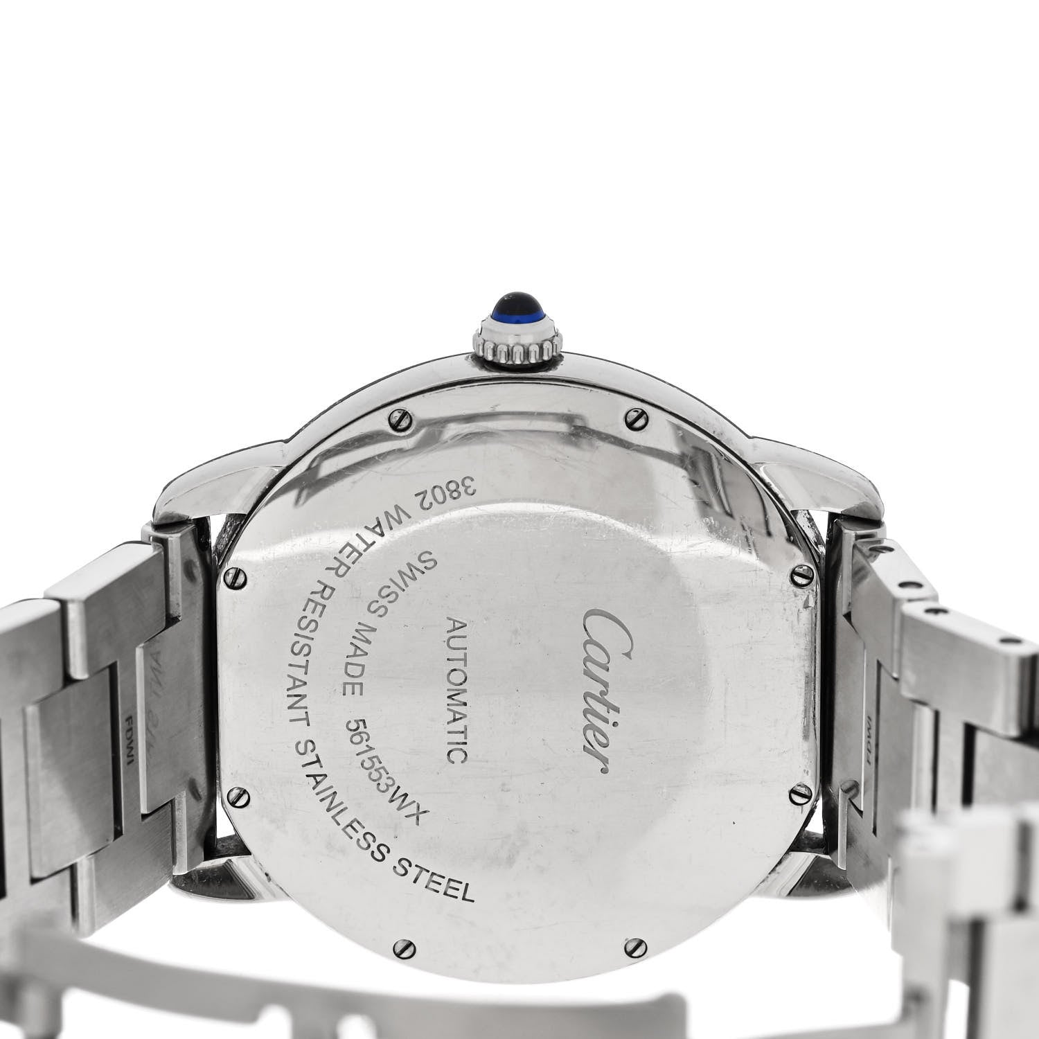 Cartier Stainless Steel 42mm Ronde Solo Automatic Watch 4 of 4