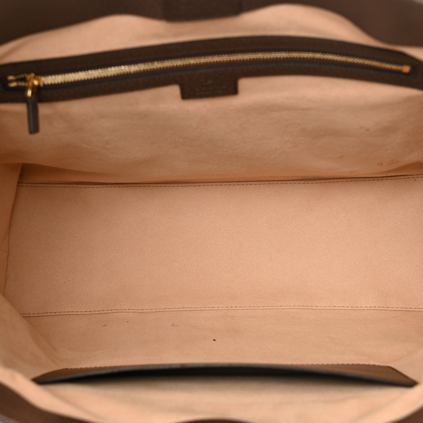 GG Supreme Monogram Medium Ophidia Shopping Tote Brown