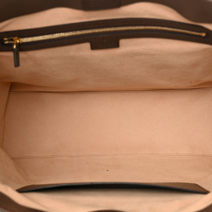 Gucci GG Supreme Monogram Medium Ophidia Shopping Tote Brown 5 of 13