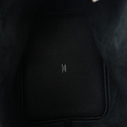 Hermes Taurillon Clemence Picotin Lock 22 MM Black 5 of 10
