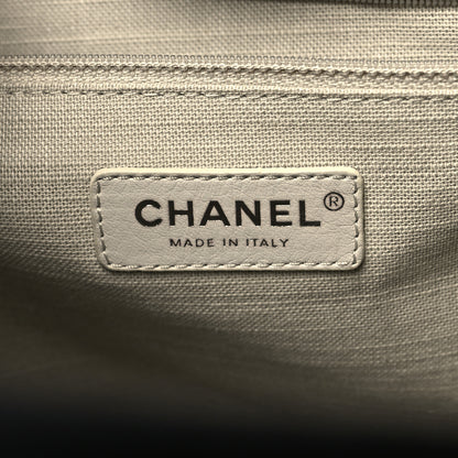 Chanel Mixed Fibers Small Deauville Tote Black 8 of 13