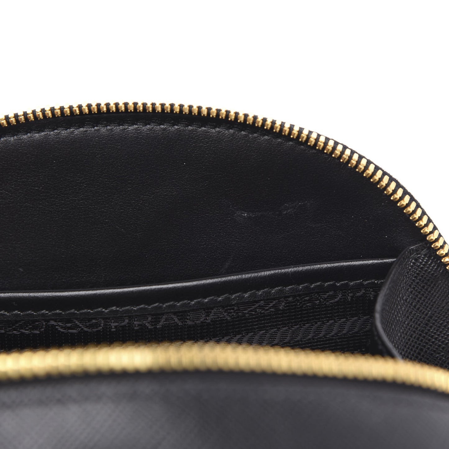 Saffiano Lux Odette Belt Bag Black
