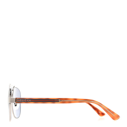 Gucci Web Aviator Sunglasses GG0528S Tortoise 3 of 8
