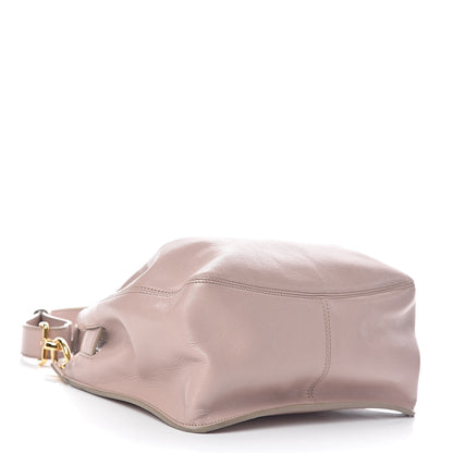 Tom Ford Calfskin Small Lock Front Crossbody Blush Nude 4 of 15