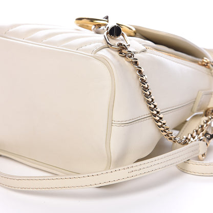 Chloe Calfskin Quilted Mini Faye Backpack Natural White 10 of 13