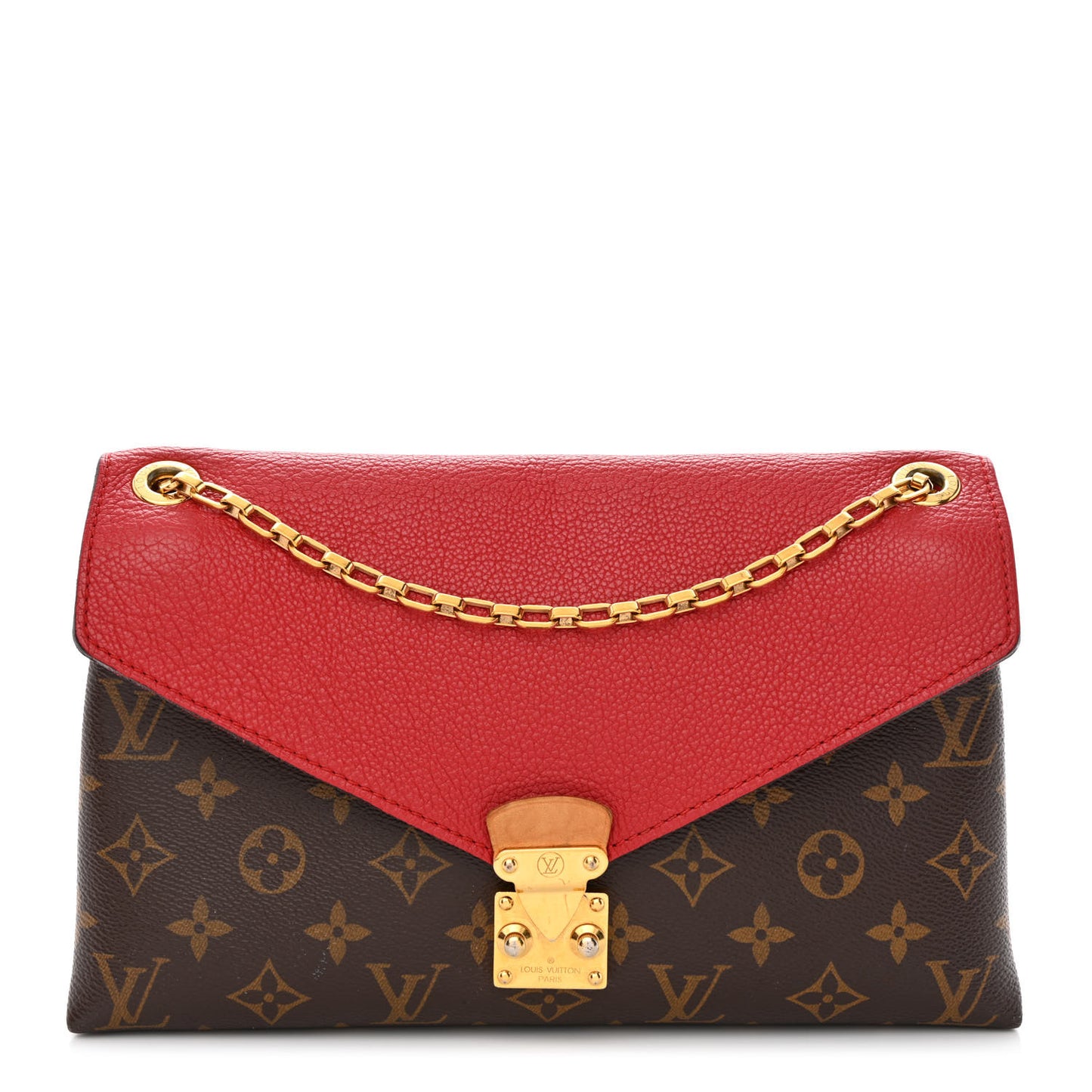 Monogram Pallas Chain Cherry