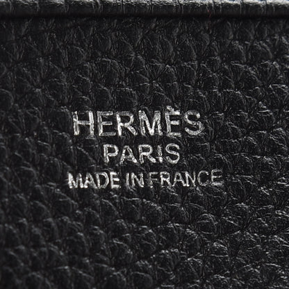 Hermes Taurillon Clemence Evelyne III PM Black 6 of 10