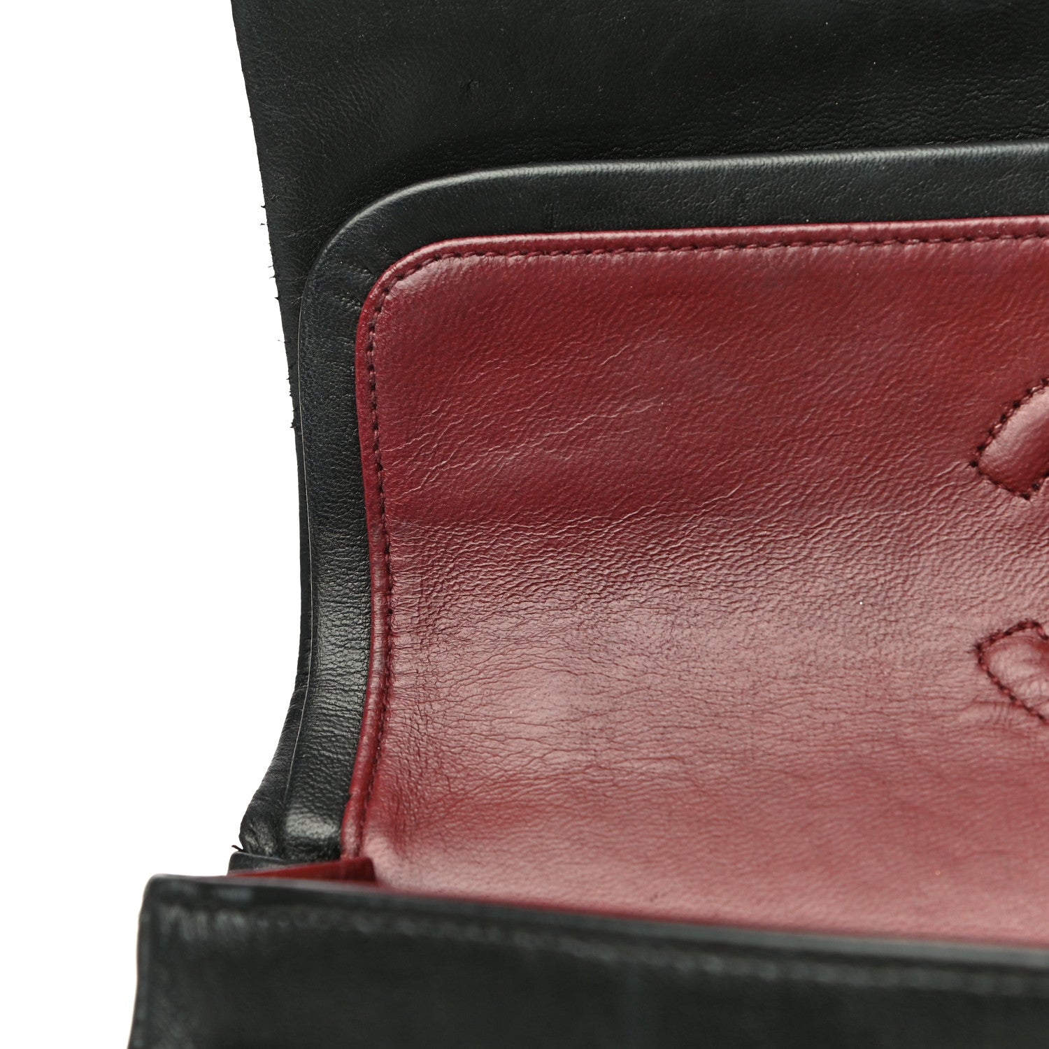 Chanel Lambskin Quilted Small Double Flap Black 17 of 28