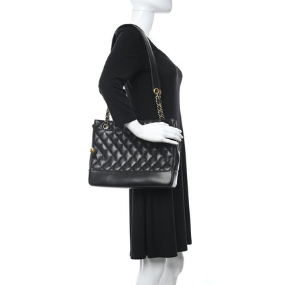 Chanel Caviar Quilted Shoulder Bag Black 2 of 12