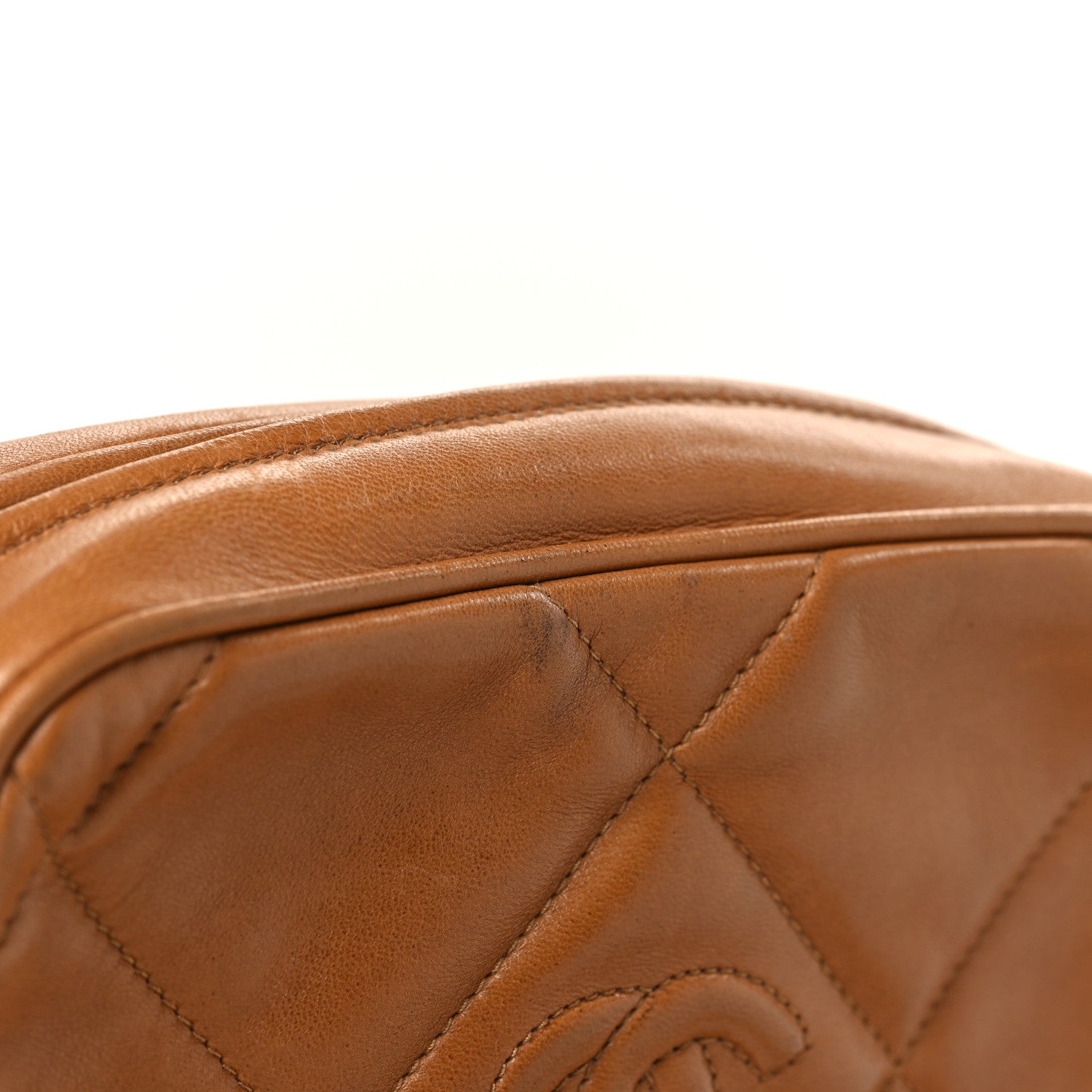 Chanel Lambskin Quilted Tassel Camera Bag Brown 11 of 11