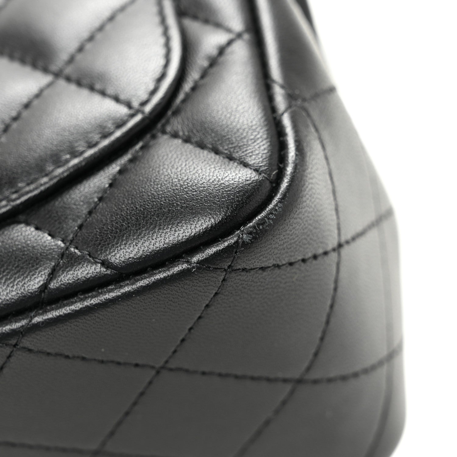 Chanel Lambskin Quilted Mini Square Flap Black 11 of 13