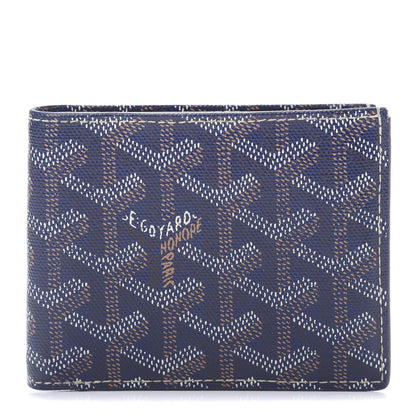 Goyard Goyardine Bi-Fold Wallet Navy 1 of 8