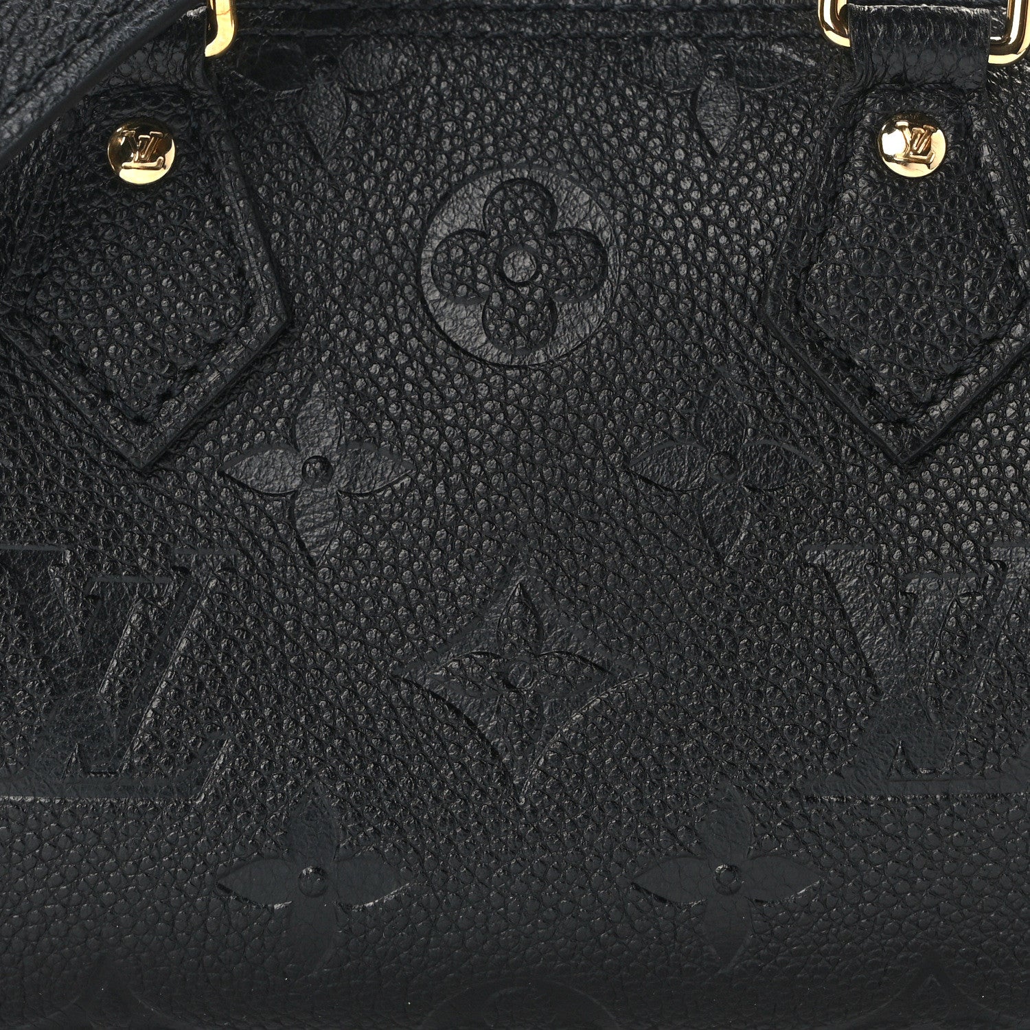 Louis Vuitton Empreinte Monogram Nano Speedy Black 5 of 8