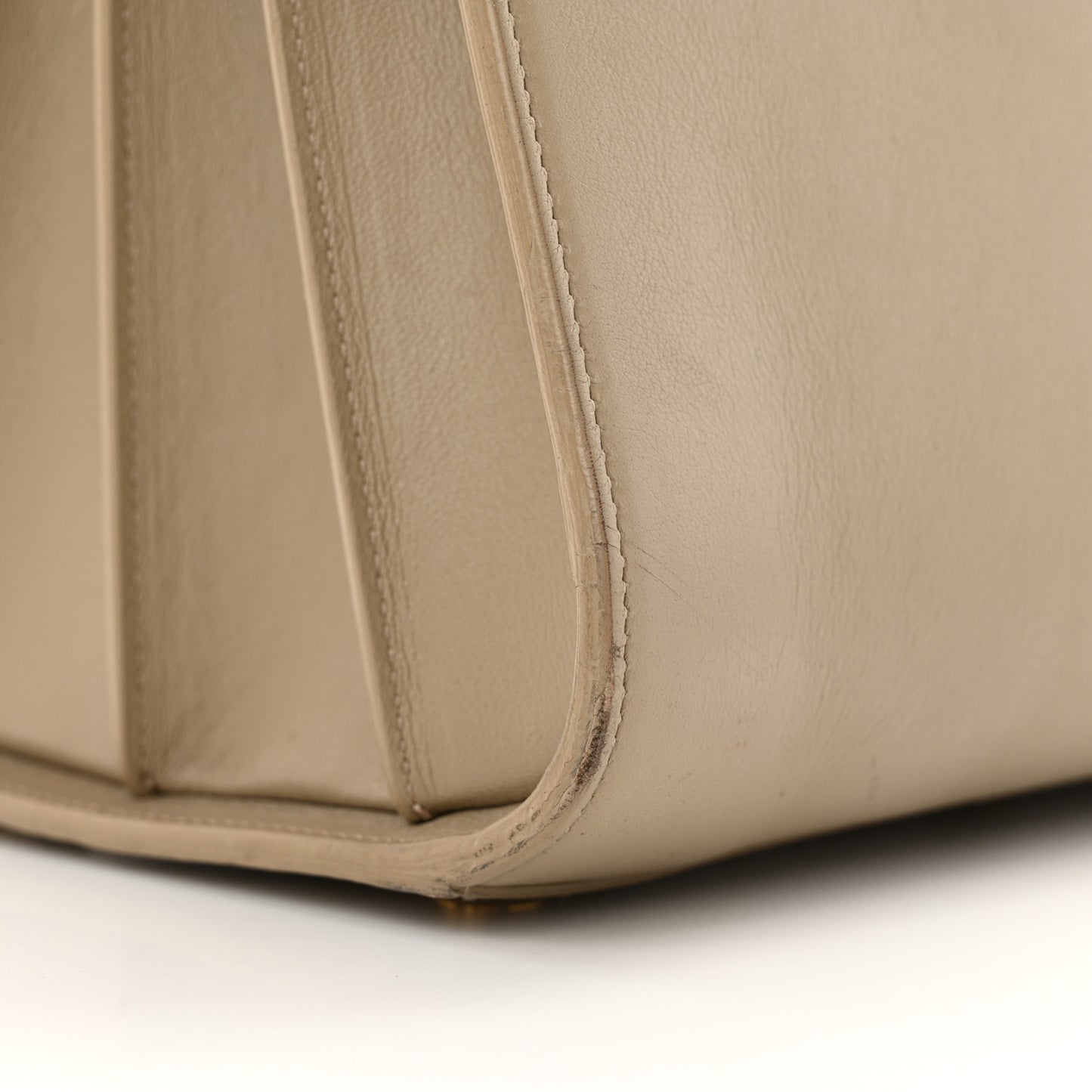 Calfskin Large Sac de Jour Carryall Beige