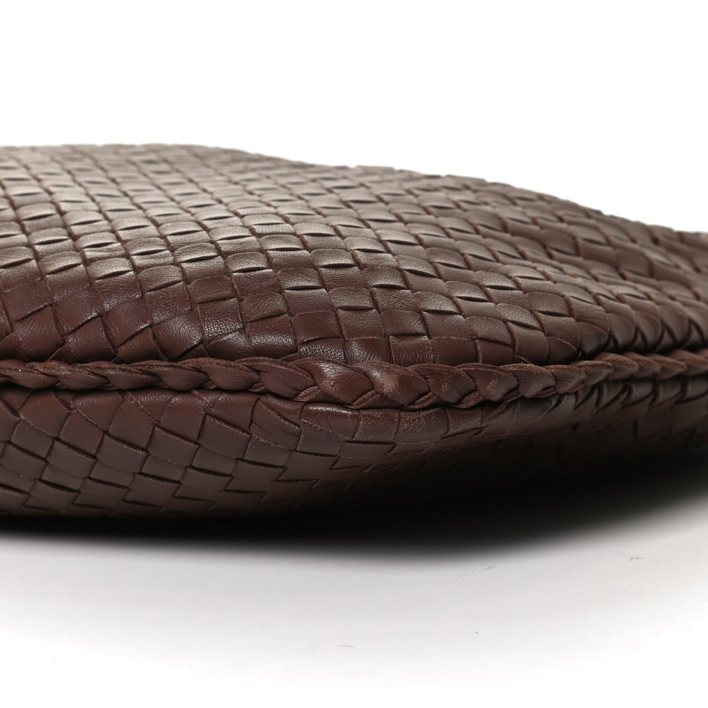 Nappa Intrecciato Medium Veneta Hobo Truffle